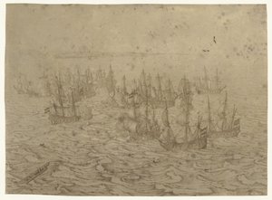 Sea Battle off a Coast