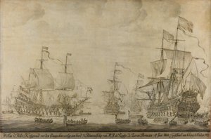 Council of War aboard The Seven Provinces, the Flagship of Michiel Adriaensz de Ruyter, 10 June 1666, preceding the Four Days