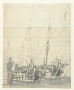 Two Ferryboats by Willem van de Velde (I)