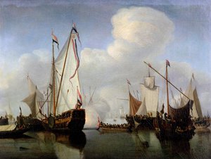 Unknown Image by Willem van de Velde