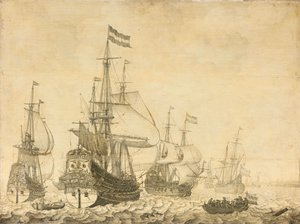  by Willem van de the Elder Velde