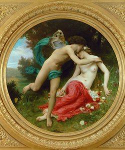 Flora and Zephir by William-Adolphe Bouguereau
