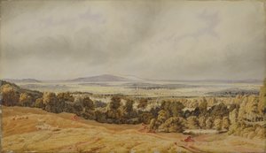 View of Broadway Hill, Worcester by Joseph Mallord William Turner