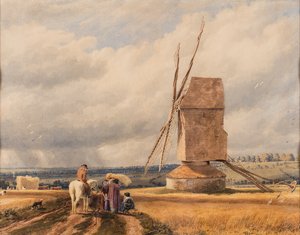 The Old Mill by William (1789 1862) Turner