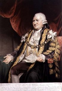 Portrait of Sir William Staines, Lord Mayor of London, engraved and pub. 1804 by William Say