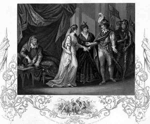 The Conclusion of the Treaty of Troye, in Henry V by William Shakespeare
