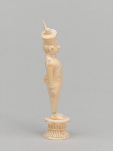 White pawn, chess piece, India