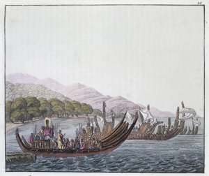 Engraving by P. Fumagalli, taken from a painting by William Hodges by William (after) Hodges