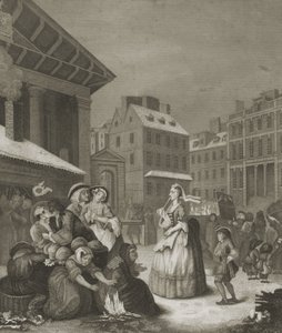 Morning - London streets by William (after) Hogarth