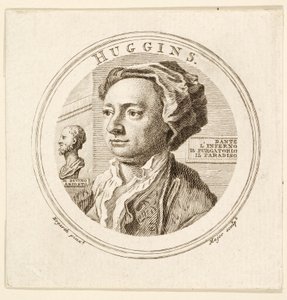 Portrait of William Huggins by William (after) Hogarth