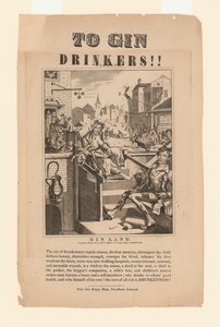Warning to gin drinkers