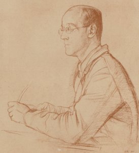 Albert Rutherston by William (after) Rothenstein