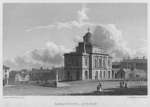Darlington, Durham by William (after) Westall