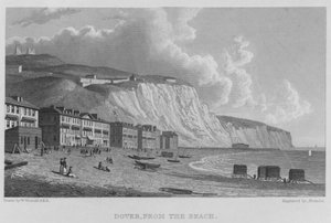 Dover, from the Beach (engraving)
