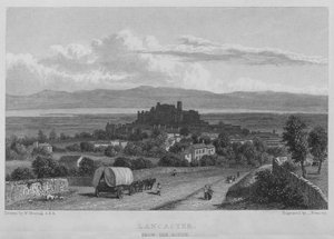Lancaster, from the South by William (after) Westall