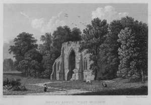 Netley Abbey, West Window