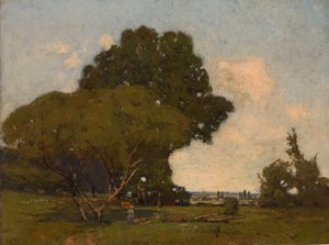 The Trees, Early Afternoon, France by William A. Harper