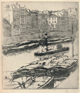 Quai des Grands Augustins by William A Levy