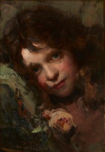 Study of a Head by William A. Pratt