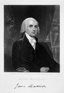James Madison, 4th President of the United States of America by William A Wilmer