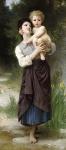 Brother and Sister by William Adolphe Bouguereau