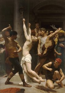 The Flagellation of Christ by William Adolphe Bouguereau