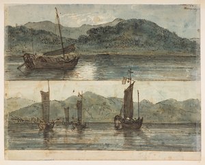 River Scene. 