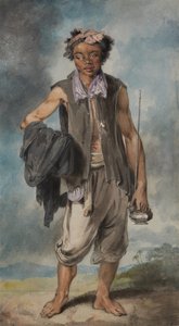 A Pipe-Bearer, Attendant on the Mandarin