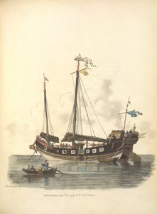 A ship of war by William Alexander