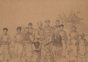 Group of Chinese by William Alexander