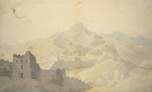 The Great Wall of China, from Album of 220 Drawings