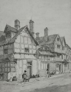 Timbered House by William Alexander