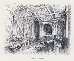 Chapel Interior by William Alexander Ansted