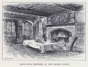 Dining-Room, restored by the Present Bishop by William Alexander Ansted