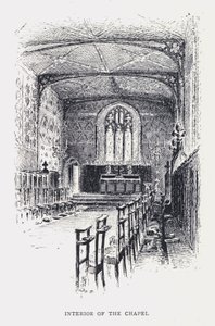 Interior of the Chapel by William Alexander Ansted