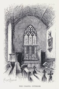 The Chapel Interior by William Alexander Ansted