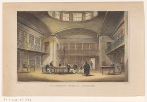 Plymouth Public Library by William Alexander Le Petit