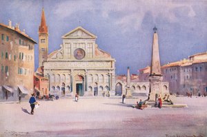 Oiazza S. Maria Novella, Florence, from Hutchinson