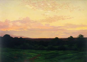 Evening, Somerset Valley, Pennsylvania by William Anderson Coffin