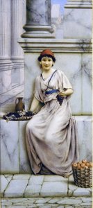 A Roman Fruitseller by William Anstey Dollond