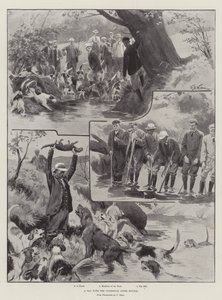 A Day with the Culmstock Otter Hounds by William Barnes Wollen