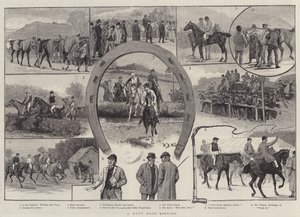A Hunt Race-Meeting by William Barnes Wollen