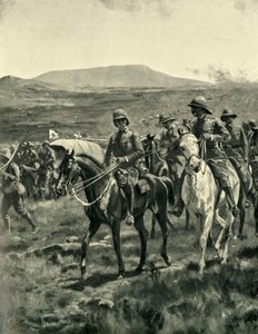 Lord Roberts and Staff on the Veldt Approaching Pretoria