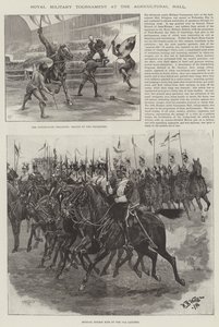 Royal Military Tournament at the Agricultural Hall by William Barnes Wollen