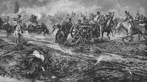 The Union Brigade Capturing the French Guns at Waterloo, 1902
