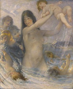 Nymph and Water Babies at Play