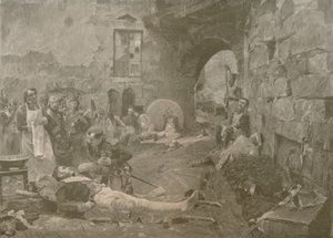 Napoleon and Marshal Lannes at Essling by William Baxter Palmer Closson