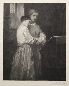 The Listeners, 1887 by William Baxter Palmer Closson
