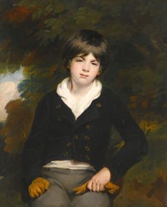 Portrait of a Boy, Said to be Master Barker by William Beechey