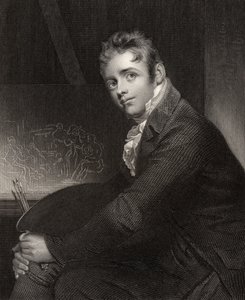 Sir David Wilkie, engraved by H. Robinson, from 